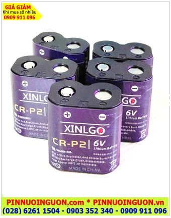 Pin XINLGO CR-P2 PhotoLithium 6v, Pin 6v Lithium XINLGO CR-P2 Pin 2CP4036 chính hãng
